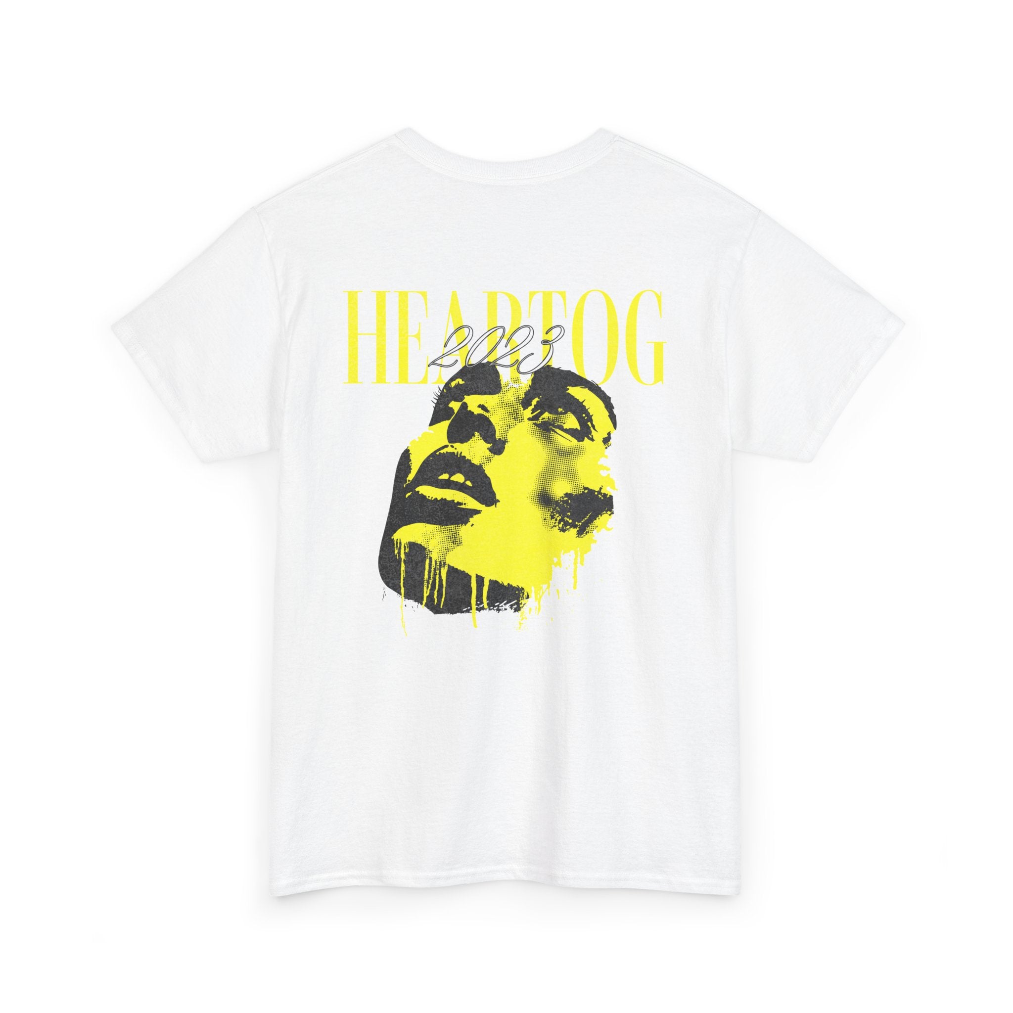 Dripping Face Tee (Yellow)