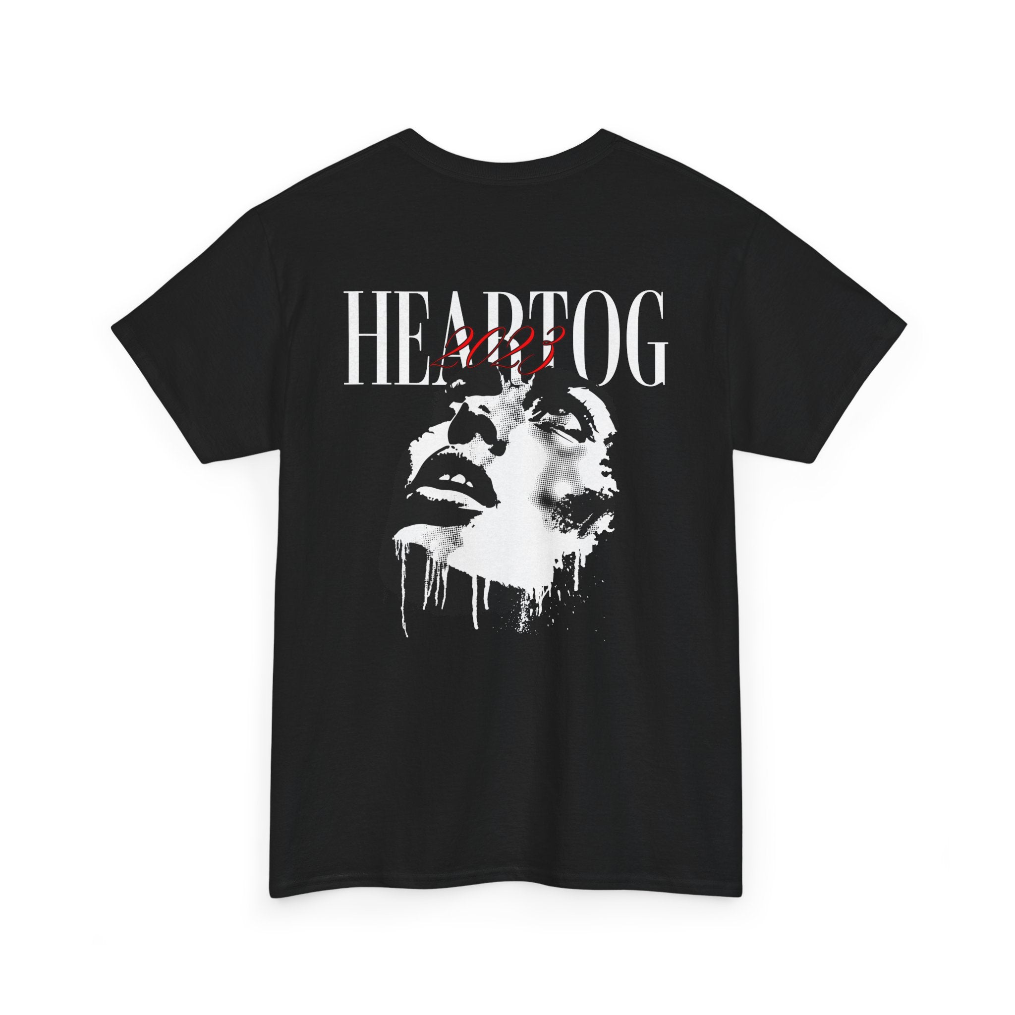 Dripping Face Tee (White)